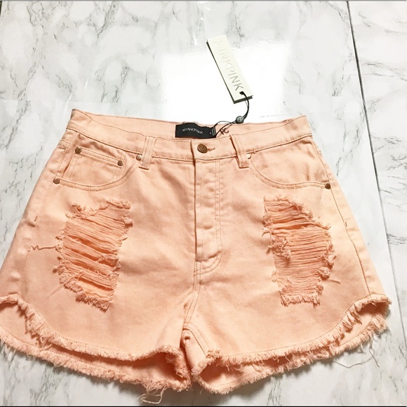 MINKPINK Pants - Mink Pink Blush Pink  Shorts Size Medium NWT
